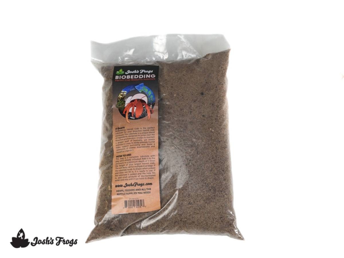 Josh's Frogs BioBedding HERMIT CRAB Bioactive Substrate (4 Quarts)