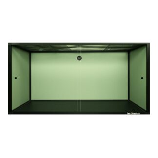 Limited Edition Sage Green PVC Reptile Enclosure - The Zen Habitat 3.0